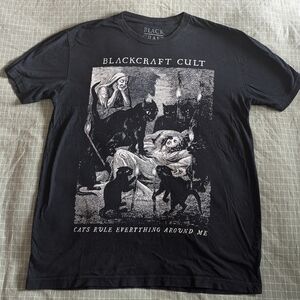 Blackcraft cult black cat tee